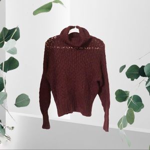 Maroon sweater
